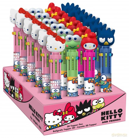 Długopis 6 kolorów Hello Kitty 3D HK50141 1szt.mix