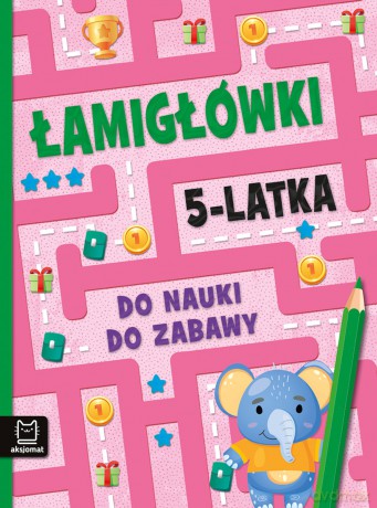 Do nauki do zabawy. Łamigłówki 5-latka - Beata Karlik, Bogusław Michalec [KSIĄŻKA]