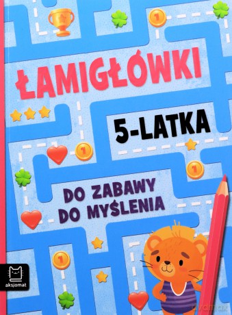 Do zabawy do myślenia. Łamigłówki 5-latka - Beata Karlik, Bogusław Michalec [KSIĄŻKA]