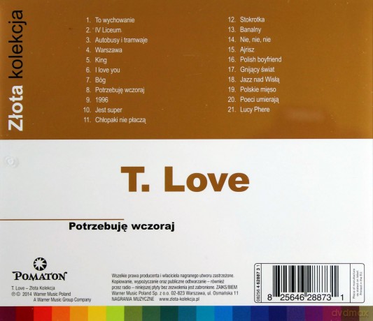 T.Love: Złota Kolekcja [CD]