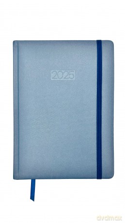 Kalendarz 2025 Elegance LUX A4 niebieski KK-A4DE [KALENDARZ]
