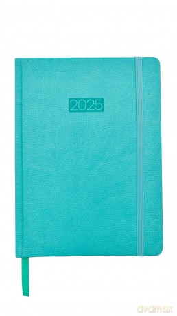 Kalendarz 2025 Elegance LUX A4 turkusowy KK-A4DE [KALENDARZ]