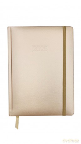 Kalendarz 2025 Elegance LUX A4 złoty KK-A4DE [KALENDARZ]