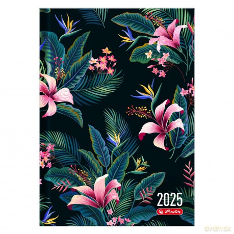 Kalendarz 2025 Hibiskus A5 dzienny [KALENDARZ]