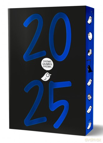 Kalendarz 2025 książkowy Ptaszek Staszek [KALENDARZ]