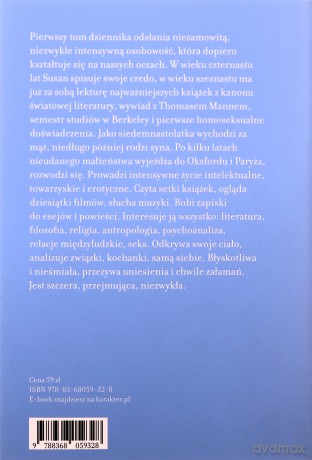 Odrodzona. Dzienniki 1947-1963 (Tom 1) - Susan Sontag [KSIĄŻKA]