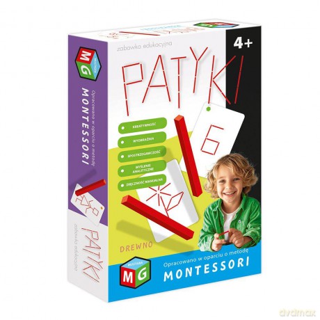 Patyki - Zabawka Edukacyjna [GRA]