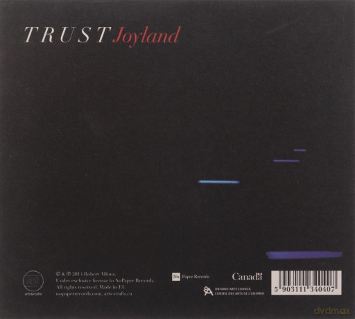 Trust: Joyland (digipack) [CD]