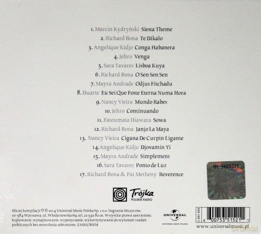 Siesta Festival 2014 (digipack) [CD]
