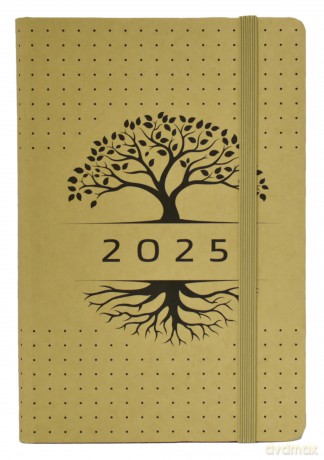 Terminarz 2025 Bioeco B6 dzienny z gumką [KALENDARZ]