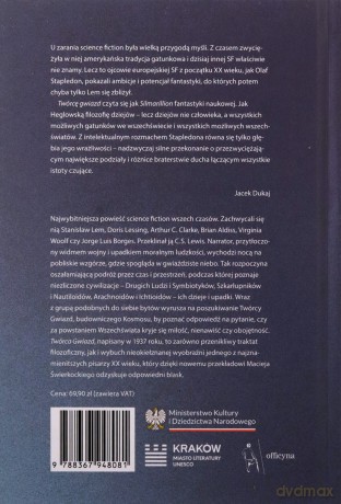 Twórca gwiazd - Olaf Stapledon [KSIĄŻKA]
