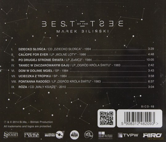 Marek Biliński: Best Of The Best [CD]