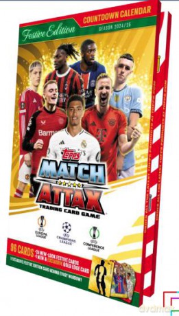 UEFA Champions League Match Attax 2024/25 Kalendarz adwentowy [FIGURKA]