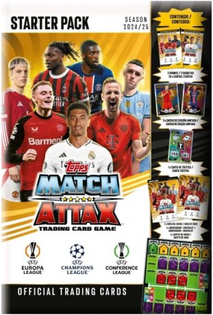UEFA Champions League Match Attax 2024/25 Starter pack [FIGURKA]