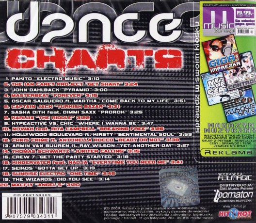Dance Charts [CD]