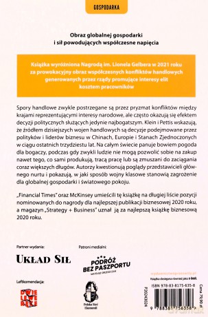 Wojny handlowe to wojny klasowe. Jak narastające nierówności zakłócają rozwój globalnej gospodarki i zagrażają pokojowi na świecie - Matthew C. Klein, Michael Pettis [KSIĄŻKA]