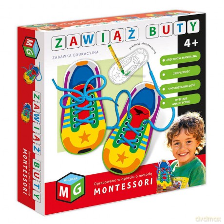Zawiąż Buty - Zabawka Edukacyjna [GRA]