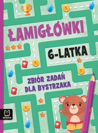 Zbiór zadań dla bystrzaka. Łamigłówki 6-latka - Beata Karlik, Bogusław Michalec [KSIĄŻKA]