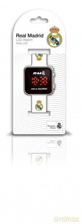 Zegarek LED z kalendarzem Real Madryt RM00016