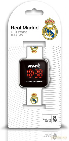 Zegarek LED z kalendarzem Real Madryt RM00016