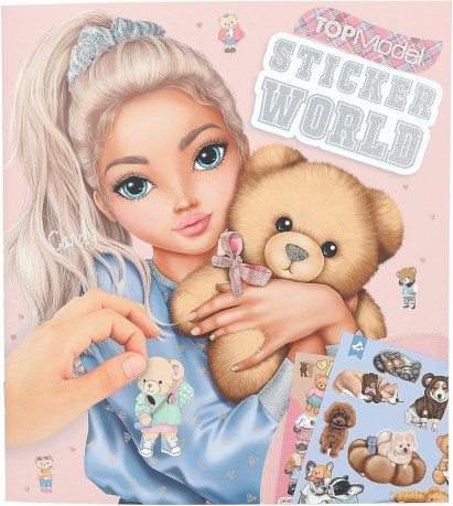 Zestaw z naklejkami Team Teddy Top Model 13209A
