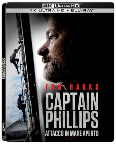 Captain Phillips (Kapitan Phillips) (steelbook) [Blu-Ray 4K]+[Blu-Ray]