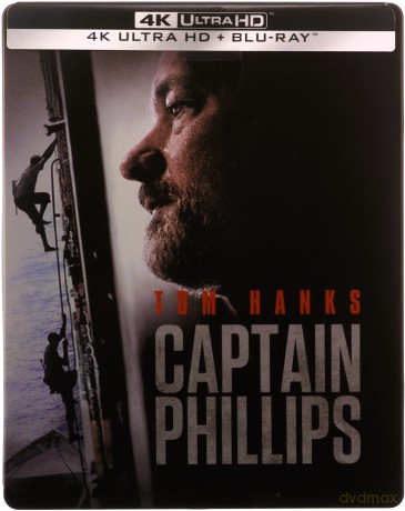 Captain Phillips (Kapitan Phillips) (steelbook) [Blu-Ray 4K]+[Blu-Ray]