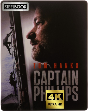 Captain Phillips (Kapitan Phillips) (steelbook) [Blu-Ray 4K]+[Blu-Ray]