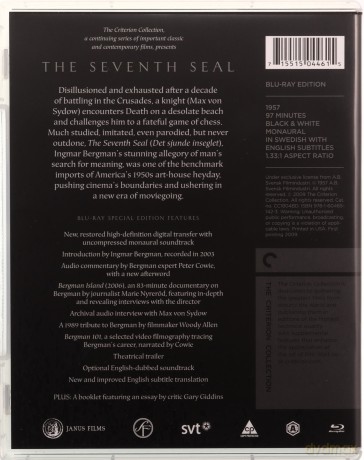 The Seventh Seal (Siódma pieczęć) (The Criterion Collection) [Blu-Ray]