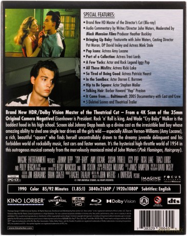 Cry-Baby (Beksa) [Blu-Ray 4K]+[Blu-Ray]