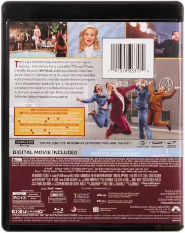 Anchorman: The Legend of Ron Burgundy (Legenda telewizji) [Blu-Ray 4K]+[Blu-Ray]