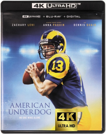 American Underdog [Blu-Ray 4K]+[Blu-Ray]