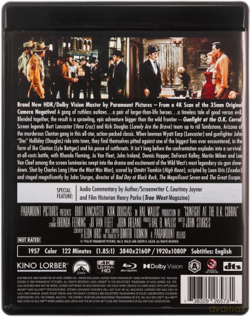 Gunfight at the O.K. Corral (Pojedynek w Corralu O.K.) [Blu-Ray 4K]+[Blu-Ray]