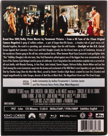 Gunfight at the O.K. Corral (Pojedynek w Corralu O.K.) [Blu-Ray 4K]+[Blu-Ray]