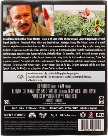 Prime Cut (Pierwszorzędne cięcie) [Blu-Ray 4K]+[Blu-Ray]