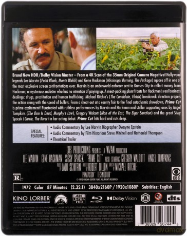 Prime Cut (Pierwszorzędne cięcie) [Blu-Ray 4K]+[Blu-Ray]