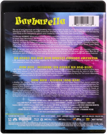 Barbarella [Blu-Ray 4K]+[Blu-Ray]