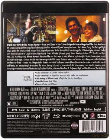 Blown Away (Eksplozja) [Blu-Ray 4K]+[Blu-Ray]