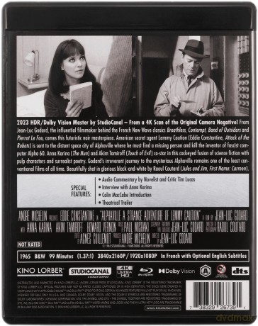 Alphaville [Blu-Ray 4K]+[Blu-Ray]