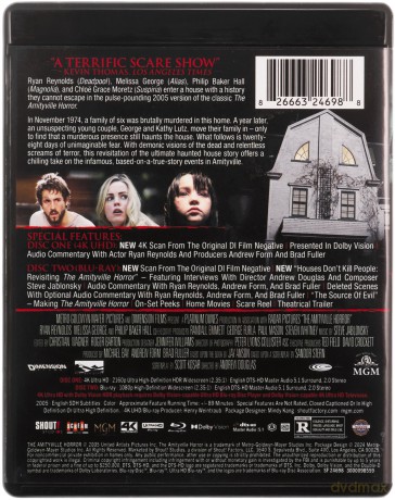 The Amityville Horror [Blu-Ray 4K]+[Blu-Ray]