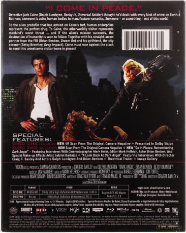 Dark Angel (Mroczny anioł) [Blu-Ray 4K]+[Blu-Ray]