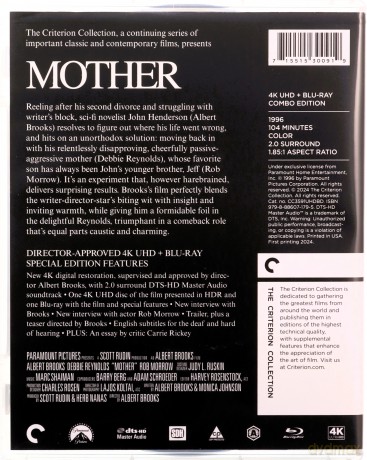 Mother (Mamuśka) (The Criterion Collection) [Blu-Ray 4K]+[Blu-Ray]