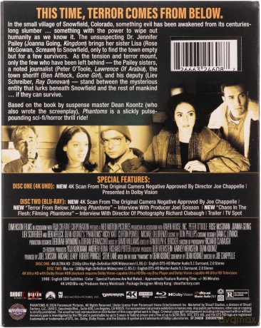 Phantoms (Odwieczny wróg) [Blu-Ray 4K]+[Blu-Ray]