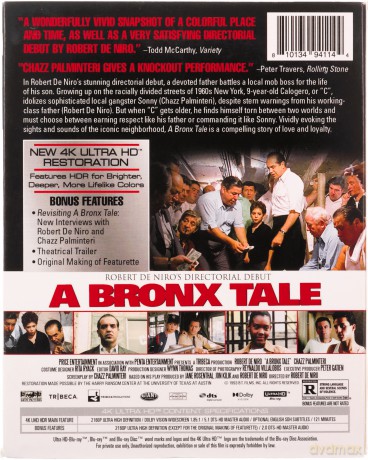 A Bronx Tale (Prawo Bronxu) [Blu-Ray 4K]+[Blu-Ray]
