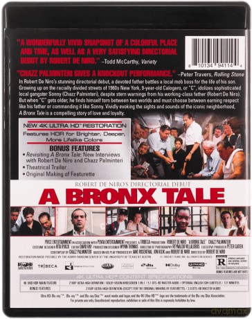 A Bronx Tale (Prawo Bronxu) [Blu-Ray 4K]+[Blu-Ray]