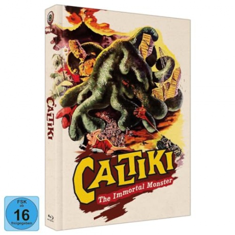 Caltiki, the Immortal Monster (Caltiki - nieśmiertelny potwór) (mediabook) [Blu-Ray]+[DVD]
