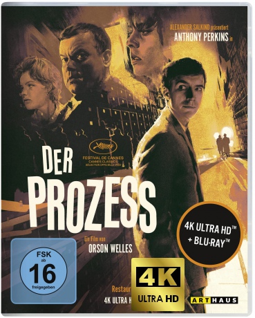 The Trial (Proces) [Blu-Ray 4K]+[Blu-Ray]