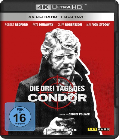 Three Days of the Condor (Trzy dni Kondora) [Blu-Ray 4K]+[Blu-Ray]