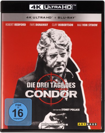 Three Days of the Condor (Trzy dni Kondora) [Blu-Ray 4K]+[Blu-Ray]
