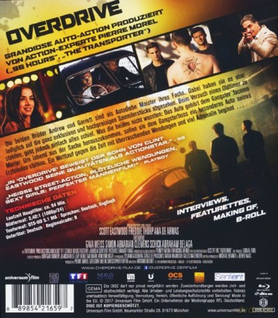 Overdrive (Zawrotna prędkość) [Blu-Ray]